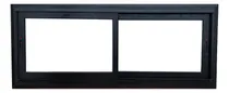 Comprar Ventana Modena Negro 60x40 Vidrio Blindex 3+3 + Mosquitero 