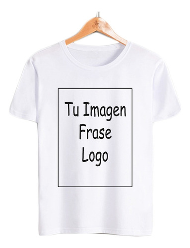 Remera Personalizada Con Tu Imagen Frase Logo Foto Niños