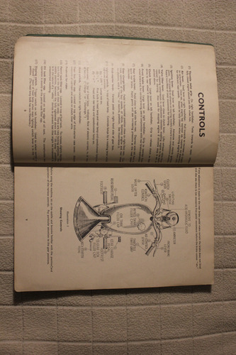 Ajs 350 & 500 1952 Manual De Instrucciones (Usado)