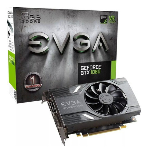 Placa De Vídeo Evga Geforce Gtx Sc 1060 3gb Gddr5 Excelente!