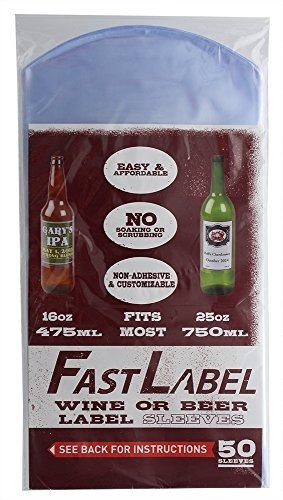 Fastlabel Fermentation Accessories - Bomber Beer Bottle Labe