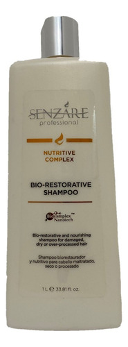 Senzare Shampoo Bio Restaurador 1lt   Sin Sulfatos Cab Seco