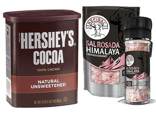 Combo Cocoa Hershey´s Y Sal Rosada H - Kg a $48600