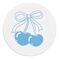 Comprar Alfombrilla Mouse Azul Preparada Moda Lazo Claro Coqueta