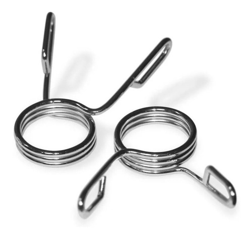Imagen 4 de 5 de Collarines O Seguros De Barra Olímpica Profesional X 2 Unds