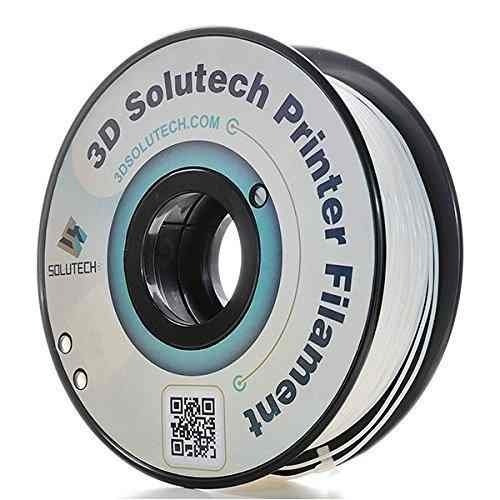 Filamento 3D 3D Solutech PLA de 1.75mm e 1kg white