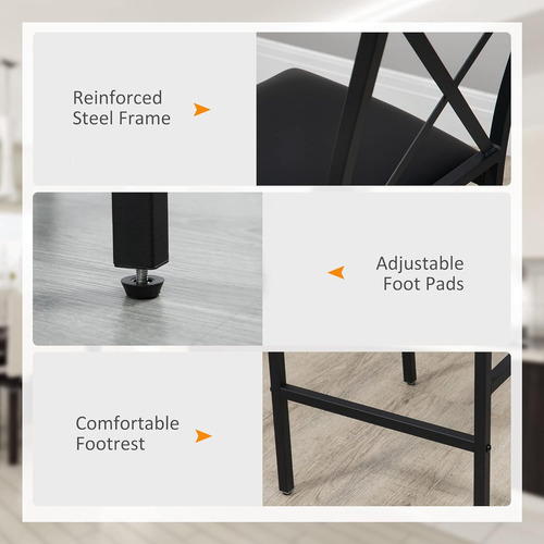 Juego De Mesa De Bar Y Sillas De 3 Piezas, Juego De Mesa De
