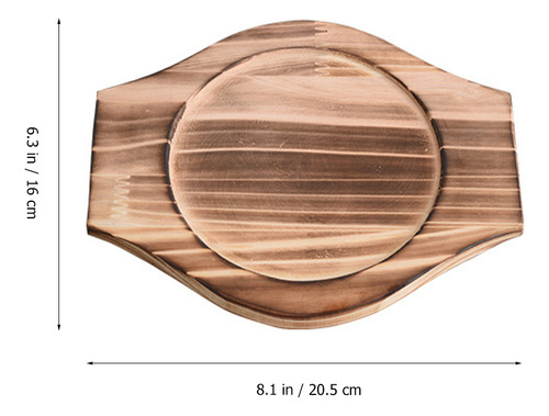 Tapete De Vajilla Stone Pot Pad Con Aislamiento Térmico