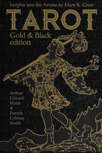 Edward Waite Tarot gold & Black Arthur Estuche, cartas y guía Editorial Lo Scarabeo