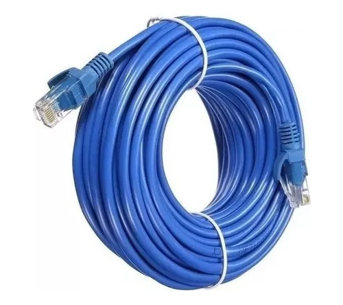 Cabo De Rede Cat6 5 Metros Ethernet Lan Giga 10/1000 