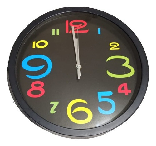 Reloj De Pared Moderno 30cm De Diámetro Comedor/sala