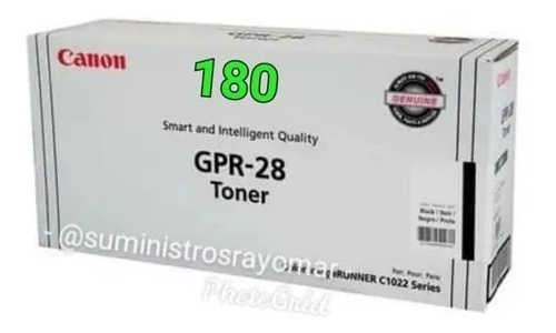 Recarga Toner Canon Gpr28 Negro Importado Original