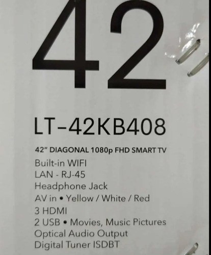 Imagen 3 de 4 de Tv Smart Jvc De 42