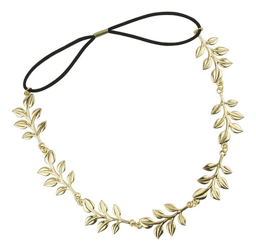 Diadema Elástica Con Hojas De Aleación Retro De 2 Piezas Par