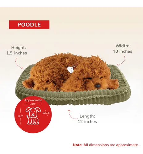 Juguete Interactivo Realista Perfect Petzzz Poodle Con Acces