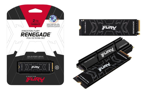 Ssd Kingston 2tb Fury Renegade Pcie 4.0 Nvme M.2 7300mbs New