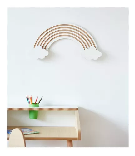 Perchero Infantil Pared Deco Nordico Gancho Colgante