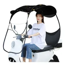 Comprar Toldo Cubresol Moto General Impermeable Y Prevenir líneas Exteriores Para Motocicletas QX00276 Color Negro Toldo para la mayoría scooters, scooters movilidad