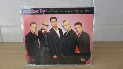 Backstreet Boys # Quit Playing Games With Me Heart # Cd Sing