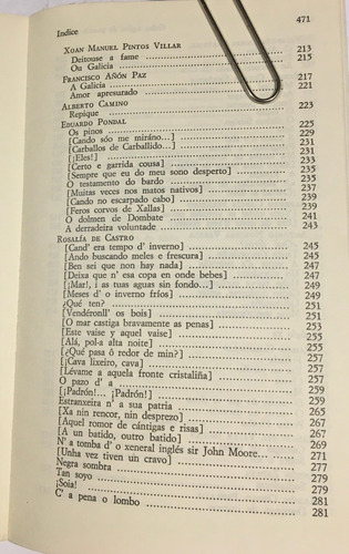 Libro Ocho Siglos De Poesia Gallega Antologia Bilingüe