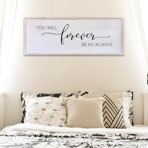Letrero Con Texto En Inglés «you Will Forever Be My Always S