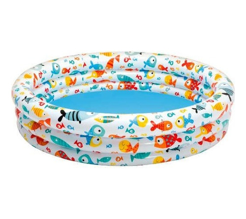 Piscina Infantil Tres Aros 132 Cm Intex 