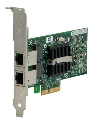 Intel Dual Port Pcie Express Giga Ethernet  2 4 Rj45 Red Lan