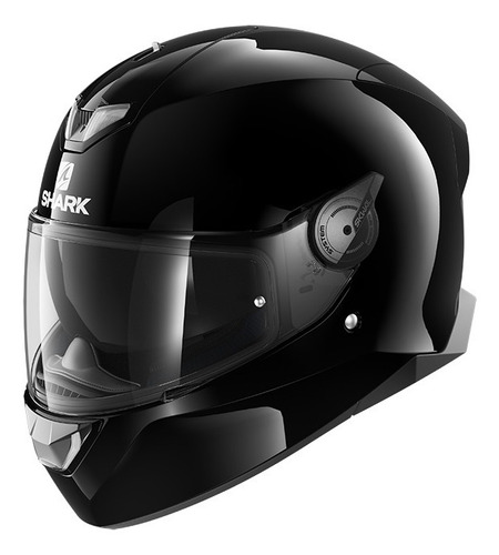 Casco para moto integral Shark Skwal 2  black blank talle M 