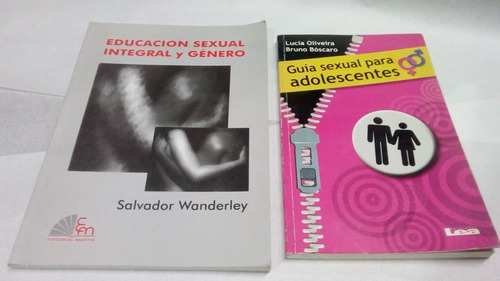 Libros Educacion Sexualintegral  Y Guia Sexual Adolecentes
