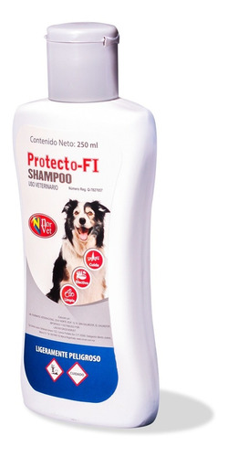 Norvet  Protecto Fi Shampoo Antipulgas Para Perros 250 Ml