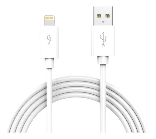 Cable Usb Litghtning Para iPhone Carga Y Sincroniza 2 Mts