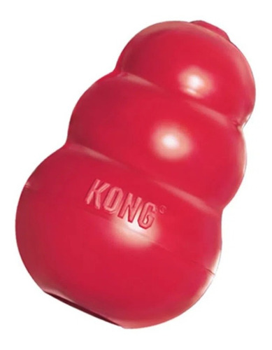 Kong Classic Xl Juguete Rellenable D Snack Alimento P/ Perro Color Rojo