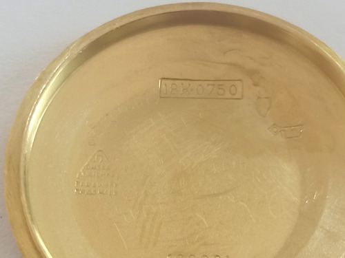 Parte Reloj Omega Seamaster Oro 18k Automatico Ref. 166.001 (Usado)