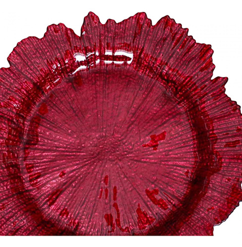 Prato De Jantar Irregular, Prato De Frutas, Prato Vermelho