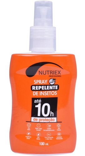 Repelente De Insetos Spray 100 Ml Profissional Nutriex