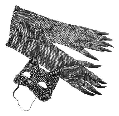 Mascarilla Masquerade, Conjunto De Máscaras Y Guantes