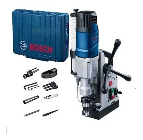 Taladro Base Magnética Bosch Gbm 50-2 P Metales 1200w Fresa