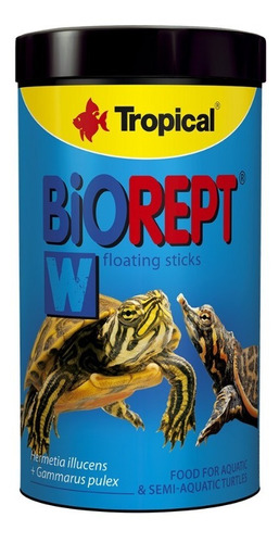 Ração P/ Tartarugas Aquáticas Tropical Biorept W 300g