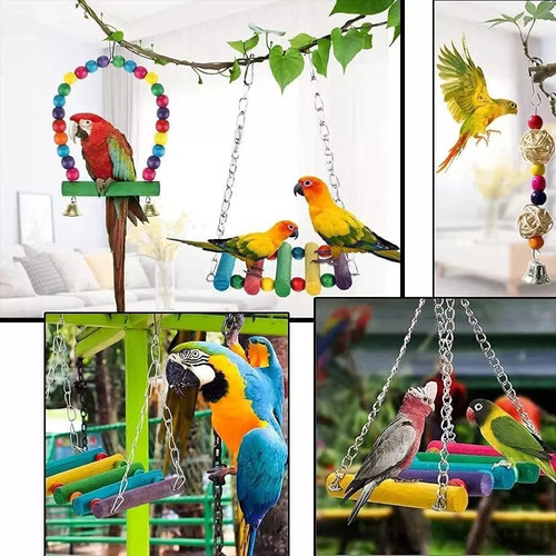Fe Parque Infantil Para Pájaros, Percha, Soporte Para Loros