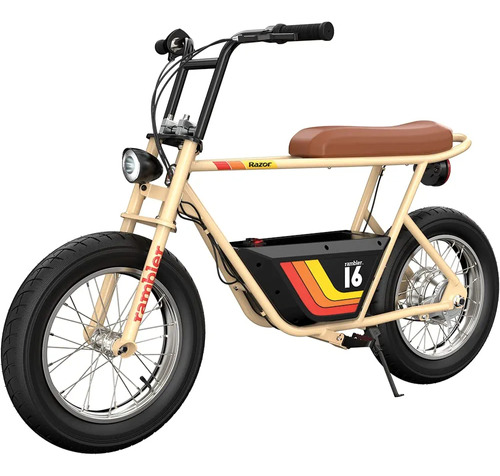 Moto Eléctrica Retro Razor Rambler16 350w 25km/h Jovenes +18