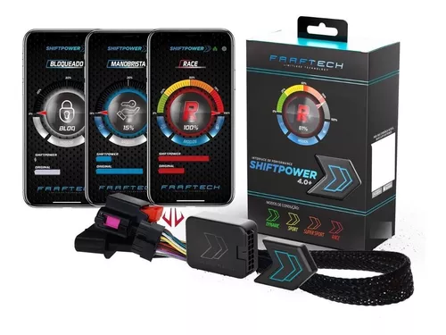 Pedal Shift Power Ft-Sp02+ Modulo Acelerador Chip Plug E Play