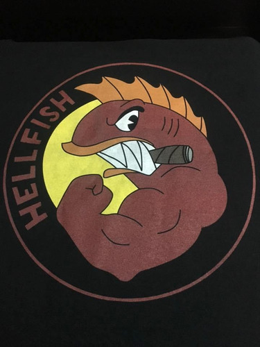 Hellfish - Animacion - Polera- Cyco Records