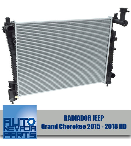 Radiador Para Jeep Grand Cherokee 2015 - 2018. (heavy Duty)