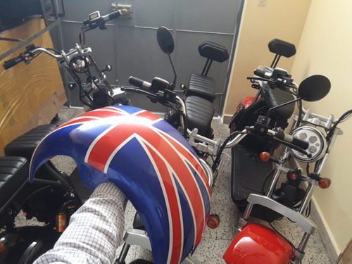 Imagen 7 de 15 de Moto Scooter Electrico Citycoco Harley Chopper Bateria Litio