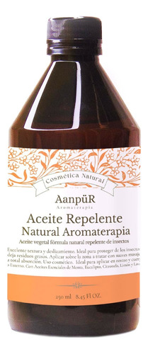 Aceite Repelente Natural De Mosquitos Aromaterapia 250 Ml