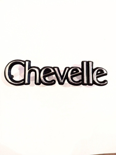 Emblema Letra Chevrolet Chevelle Auto Clásico 