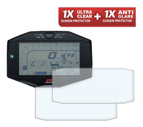 Imagen 2 de 5 de 2 Micas Protectoras Pantalla Motos Suzuki Gsx R 1000 2017+