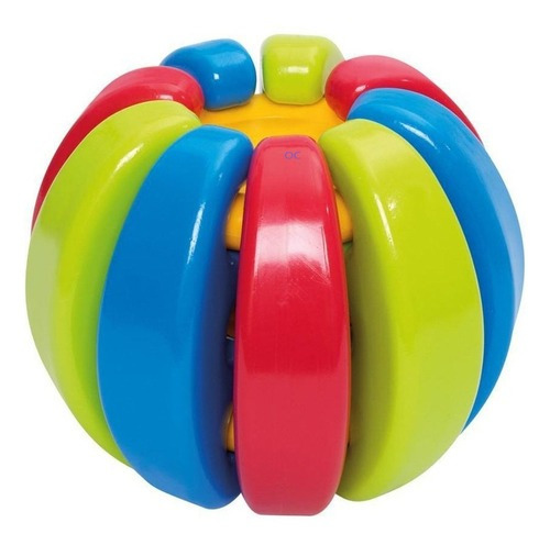 Brinquedo Educativo Bebê Bola Monta Desmonta Encaixa Gomos Cor Color