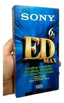 Comprar Cinta Vhs Sony Ed Max 6 Hrs. Tienda Sta Mónica
