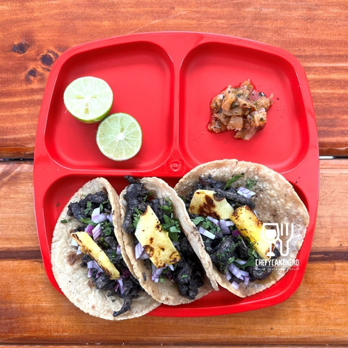 Platos De Plastico Polipropileno Cuadrado Con Divisiones 5pz